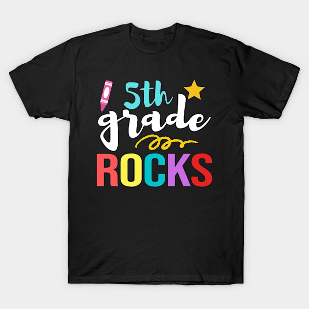 Fifth grade Rocks T-Shirt by madani04